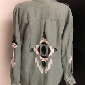 Gorgeous Rails Military Inspired Shirt Jacket-NWT!